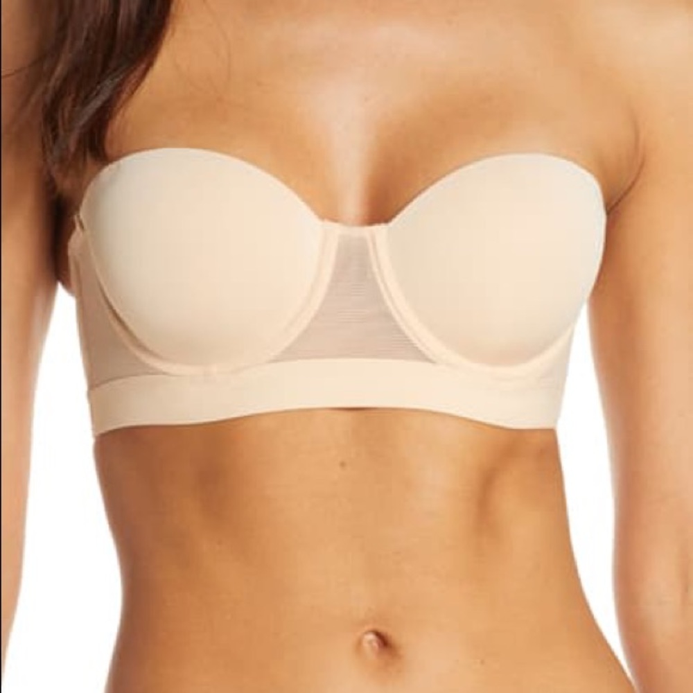 SOLD! New lively strapless bra in toasted almond 32DD